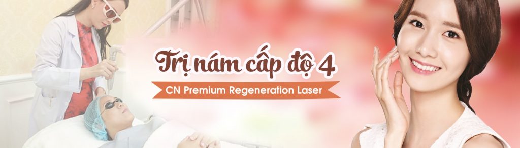Đặc trị nám cấp độ 4 bằng Premium  Regeneration Laser