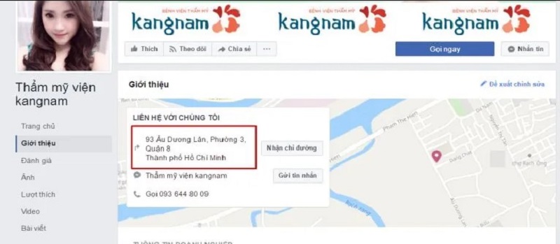 Bệnh viện Thẩm mỹ Kangnam bị mạo danh